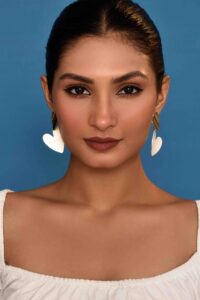 UNIHLC Twin Heart Earrings