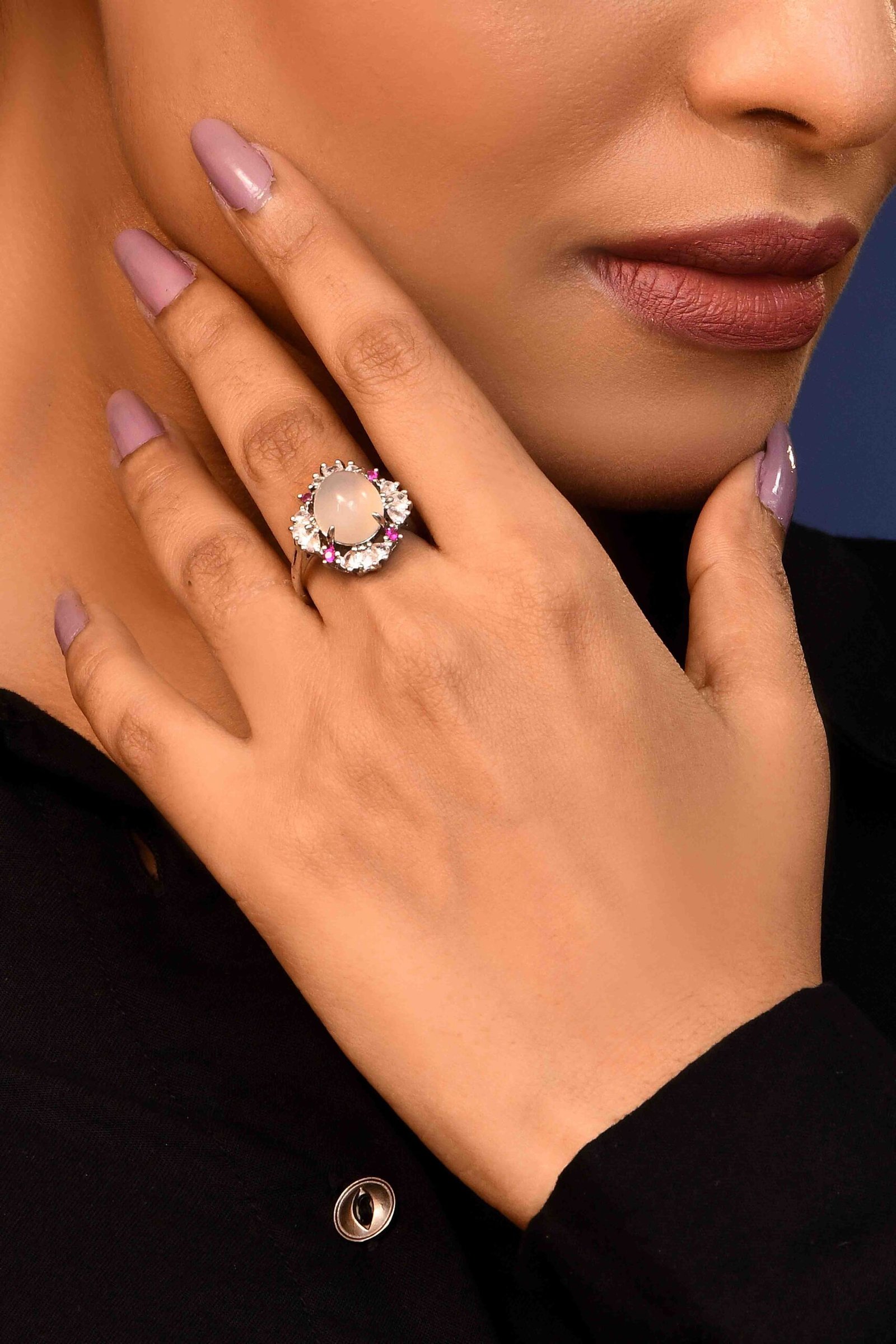 UNIHLC Blush Radiance Ring