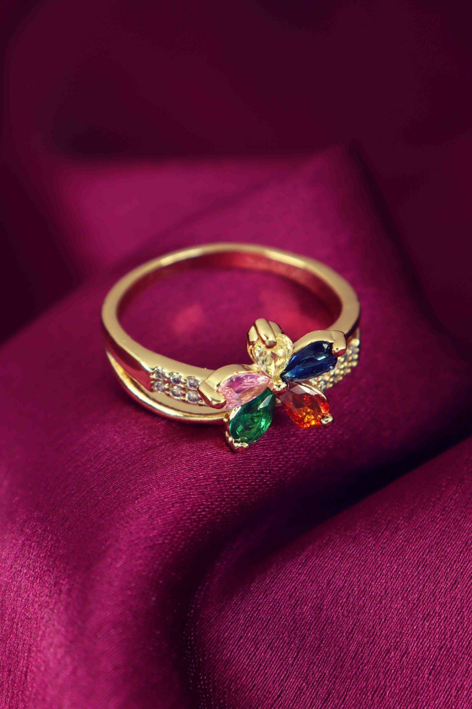 UNIHLC Butterfly Bloom Ring - Image 4