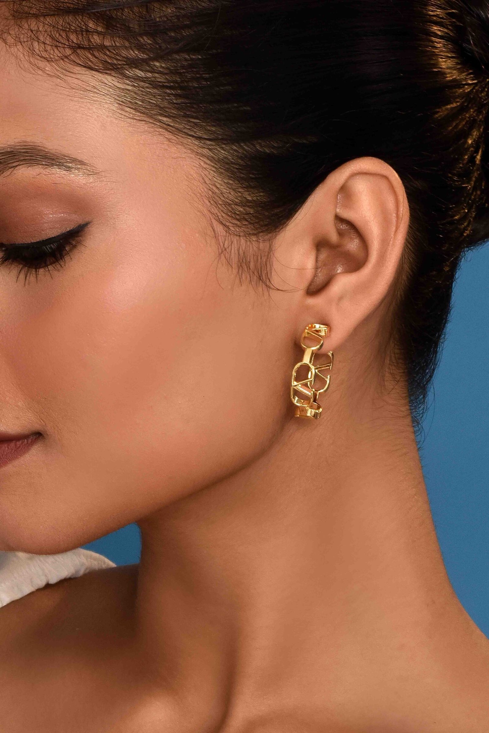 UNIHLC Bold Chain Link Earrings - Image 2