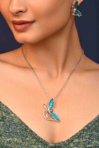 UNIHLC Sky Blue Butterfly Set