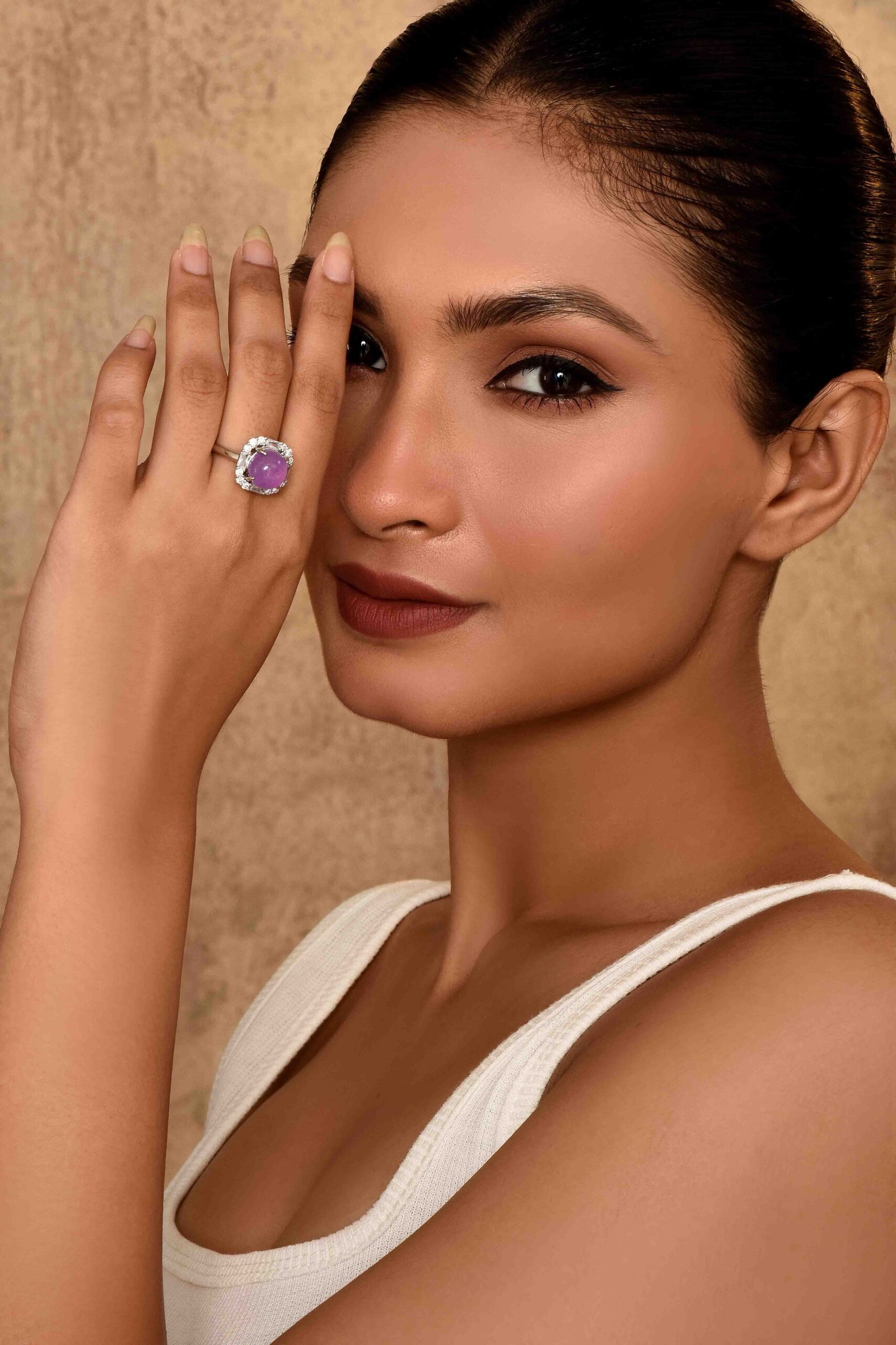 UNIHLC Lavender Halo Ring - Image 2