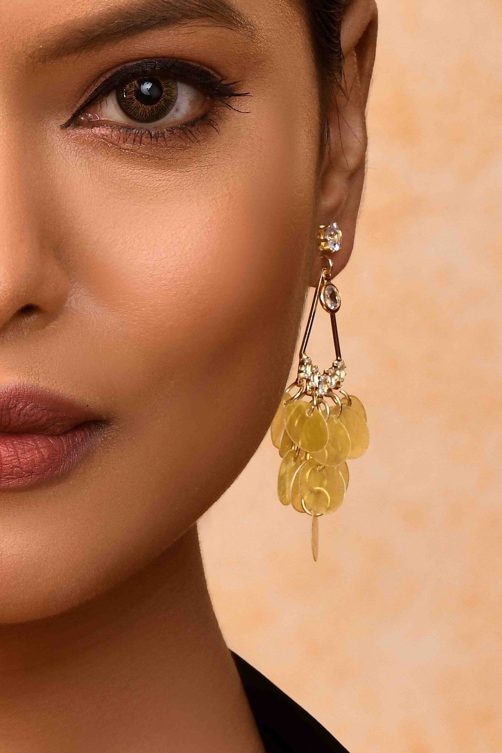 UNIHLC Yellow Sequin Dangle - Image 2