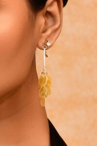 UNIHLC Yellow Sequin Dangle