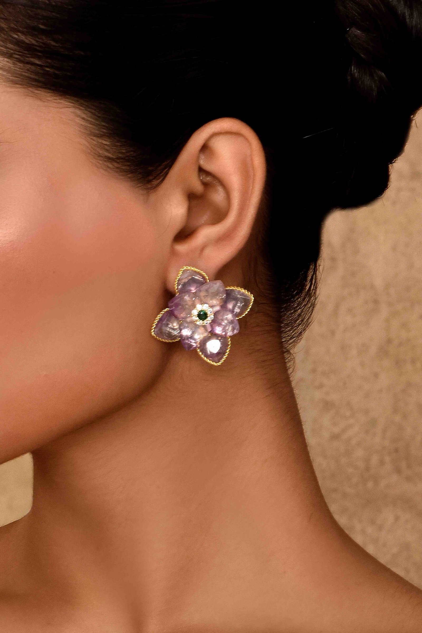 UNIHLC Royal Petal Studs - Image 3
