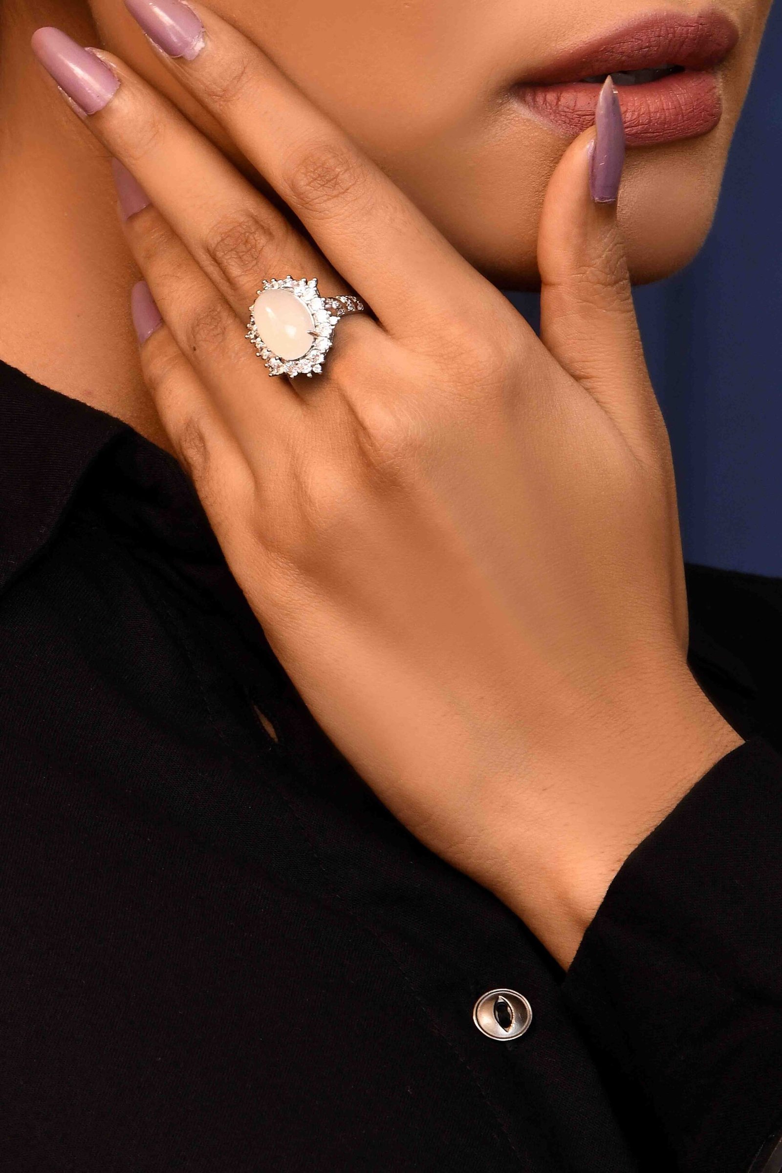 UNIHLC Moonlight Crown Ring - Image 2