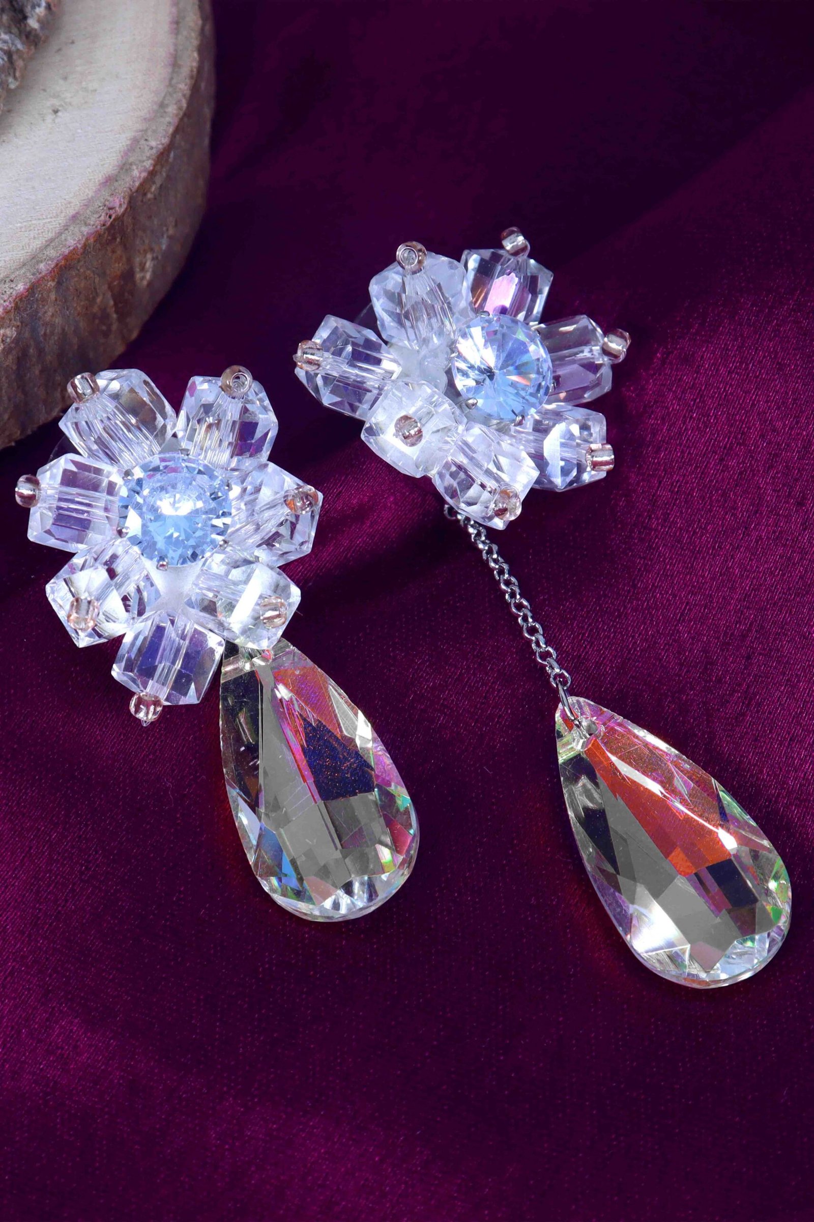 UNIHLC Aurora Bloom Drop Earrings - Image 4
