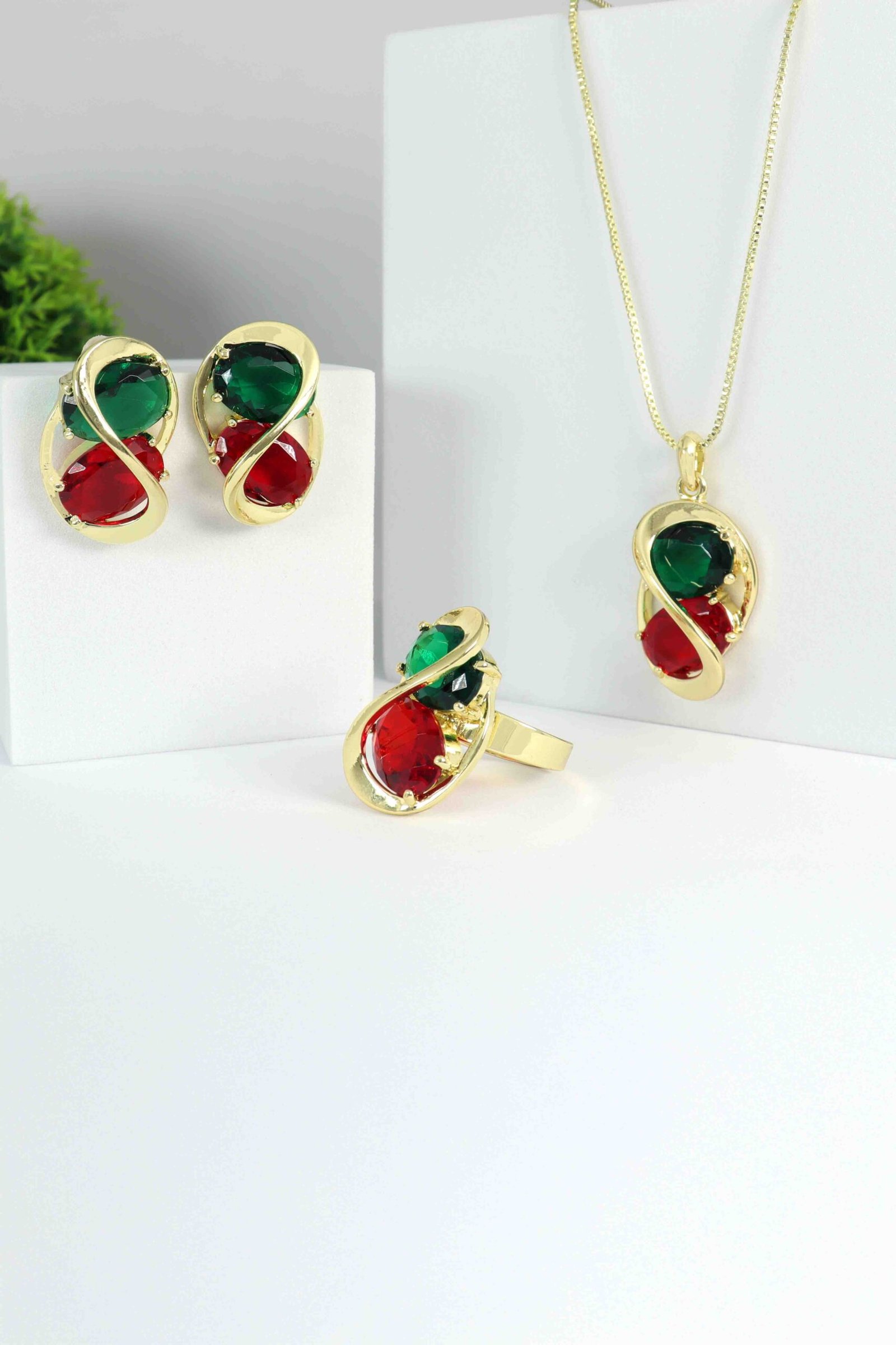 UNIHLC Red & Emerald Infinity Set - Image 4