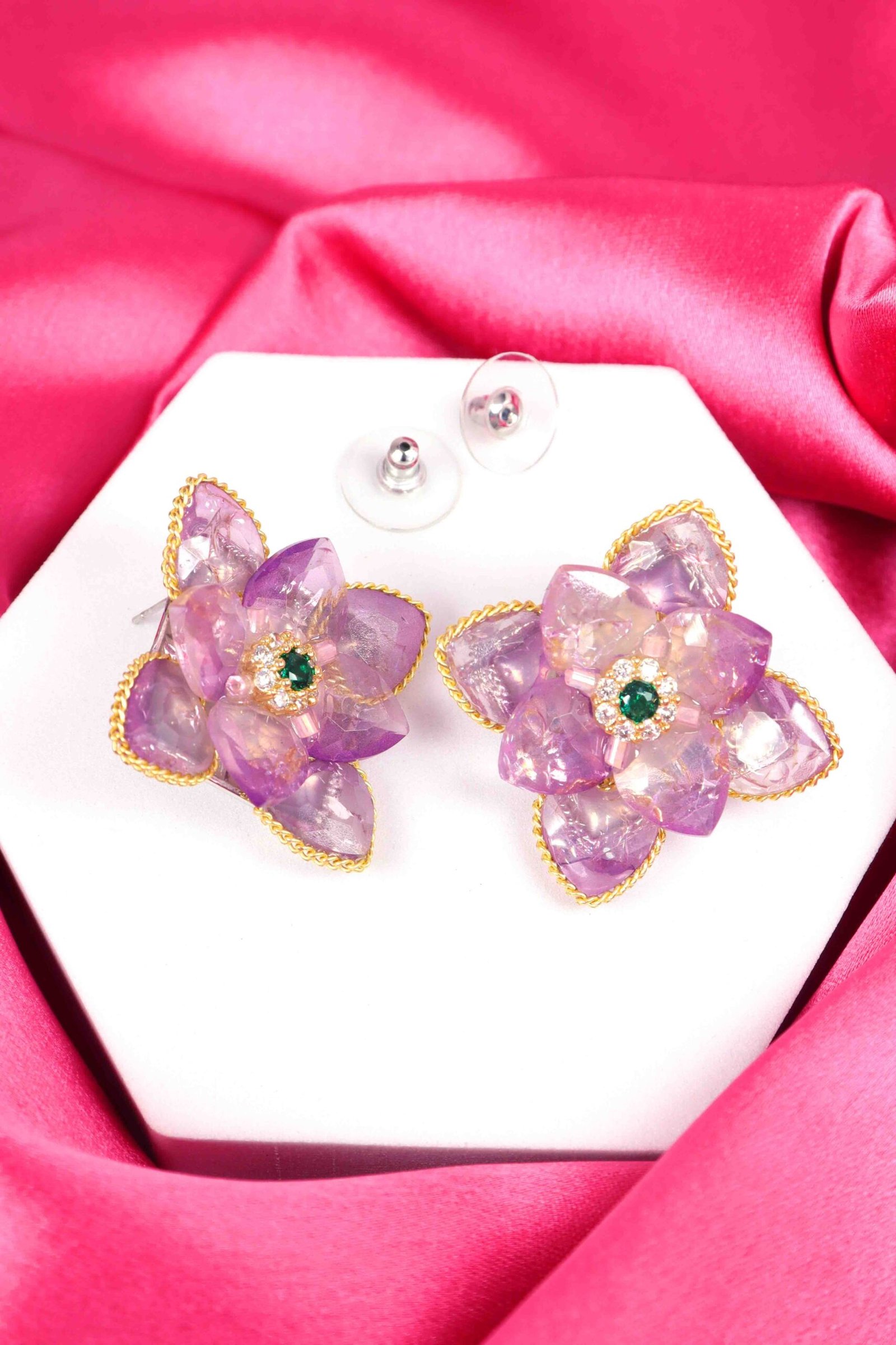 UNIHLC Royal Petal Studs - Image 4