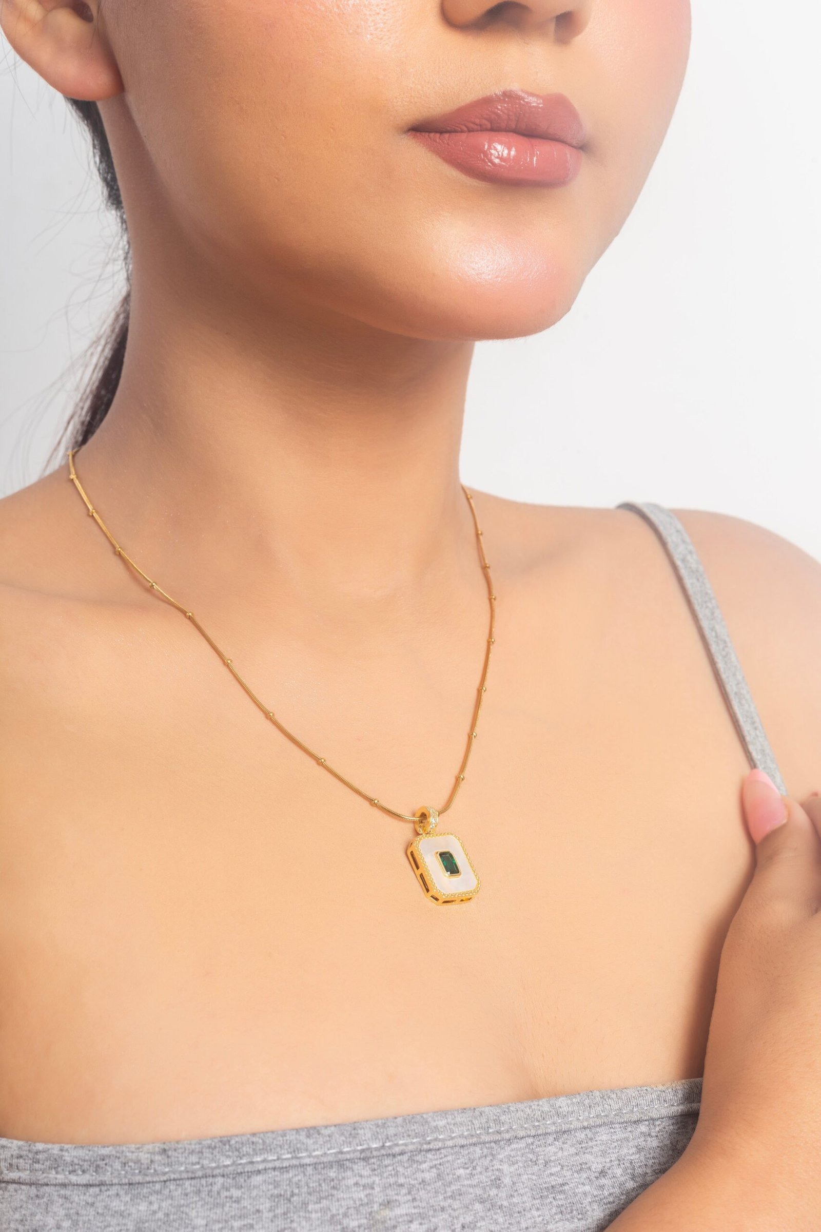UNIHLC Green Stone Luxe Chain