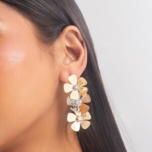 UNIHLC Floral Layer Earrings