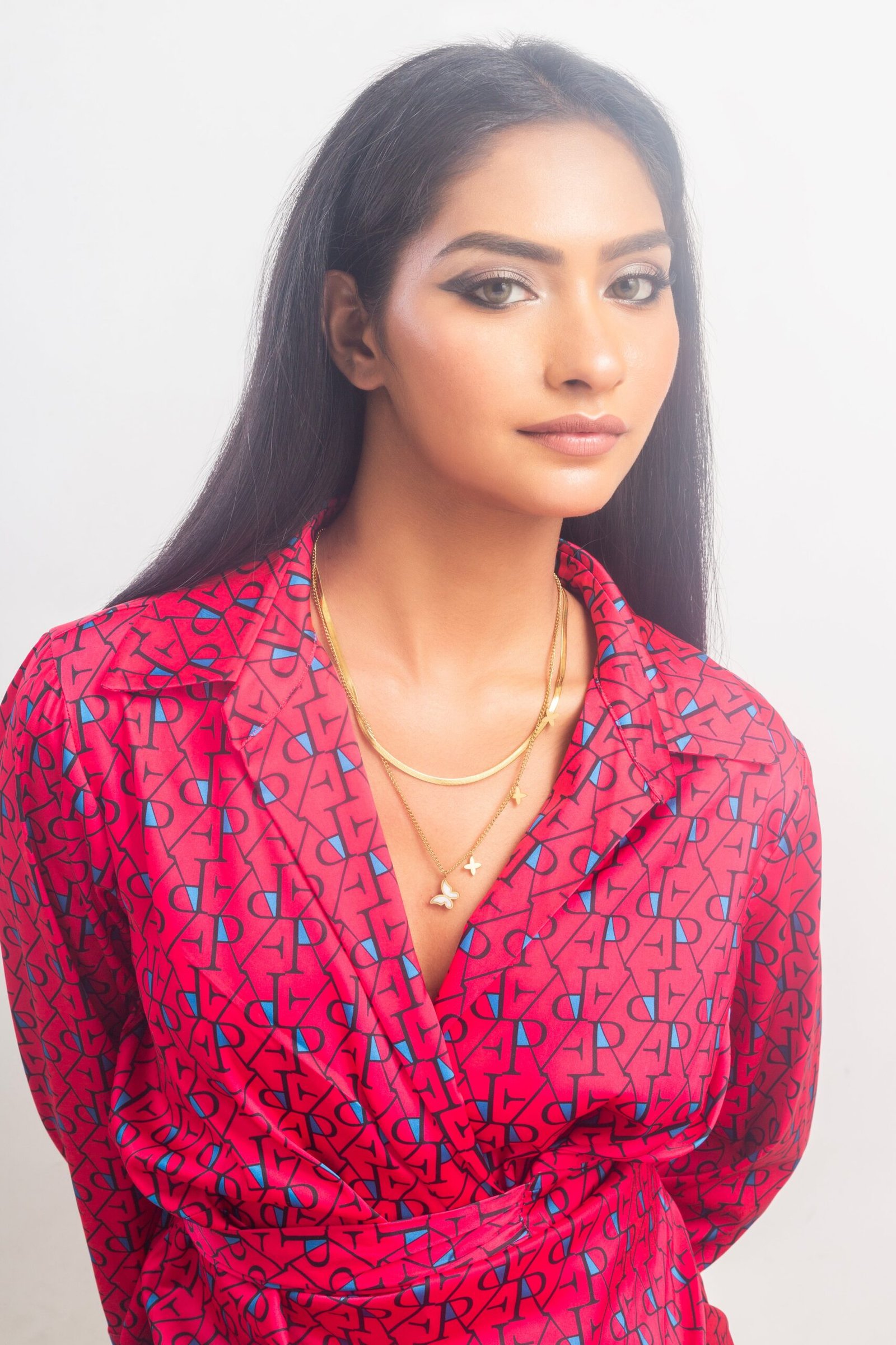 UNIHLC Double Layer Butterfly Necklace - Image 4