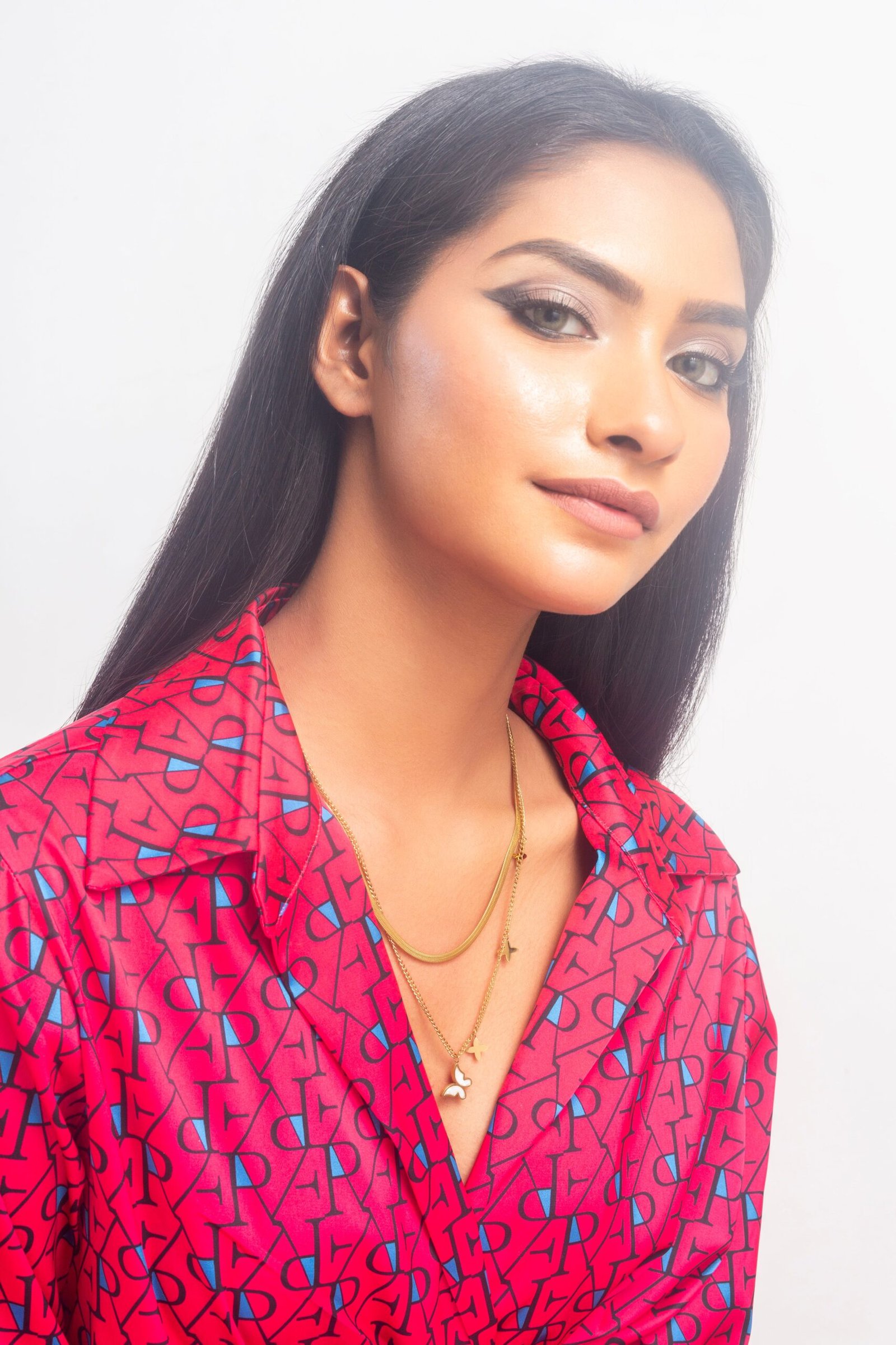 UNIHLC Double Layer Butterfly Necklace - Image 3