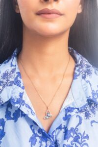 UNIHLC Celestial Blue Wings Necklace