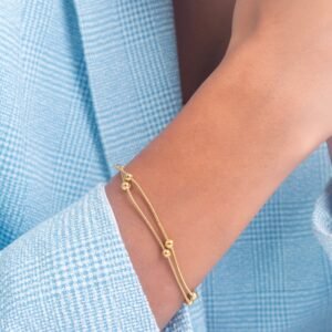 UNIHLC Duo Beads Cuff