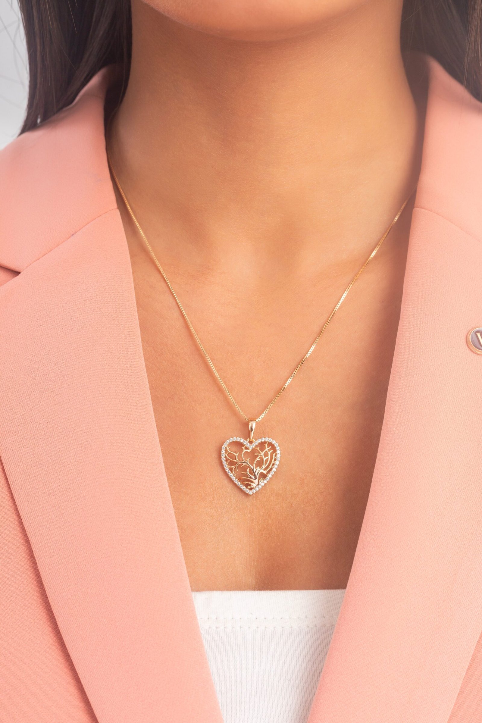 UNIHLC Heart Tree Charm