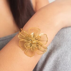 UNIHLC Golden Flower Cuff