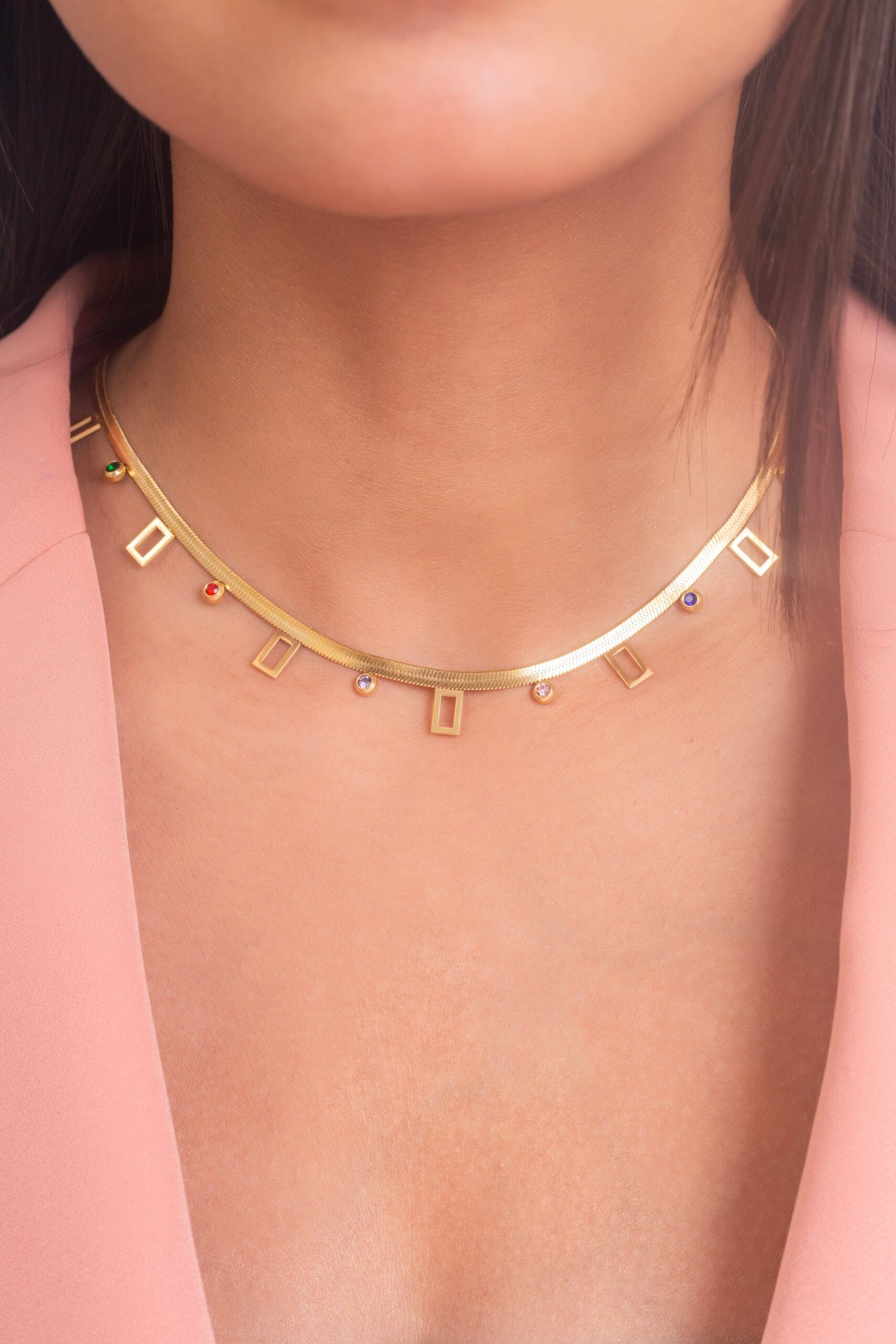 UNIHLC Zircon Dot Chain