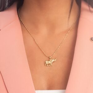 UNIHLC Elephant Charm Pendant