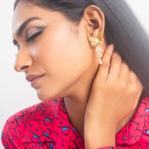 UNIHLC Butterfly Tassel Earrings