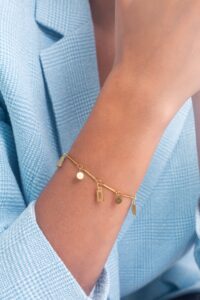 UNIHLC Square Link Bracelet