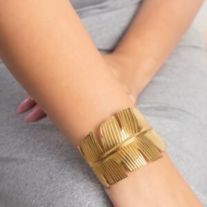 UNIHLC Leaf Wrap Cuff