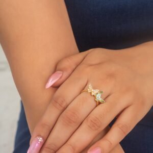 UNIHLC Butterfly Ring