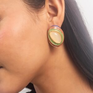 UNIHLC Enamel Glow Studs