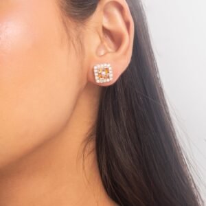 UNIHLC Diamond Square Studs