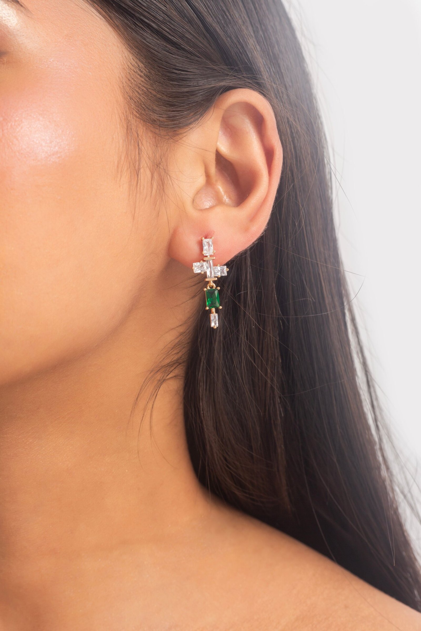 UNIHLC Duo Drop Studs